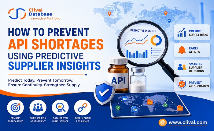 How to Prevent API Shortages Using Predictive Supplier Insights