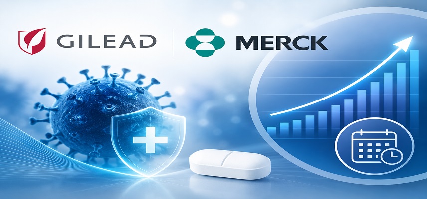 Gilead and Merck Report Positive Phase 3 Results f...