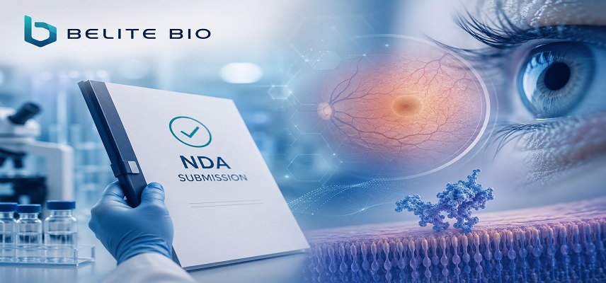 Belite Bio Completes NDA Submission..