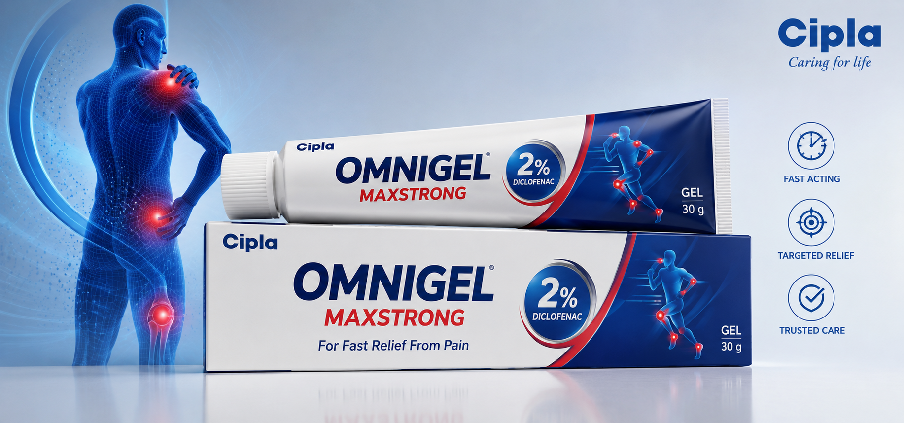 Cipla Health Launches Omnigel Maxstrong, Expands Pain Reli..