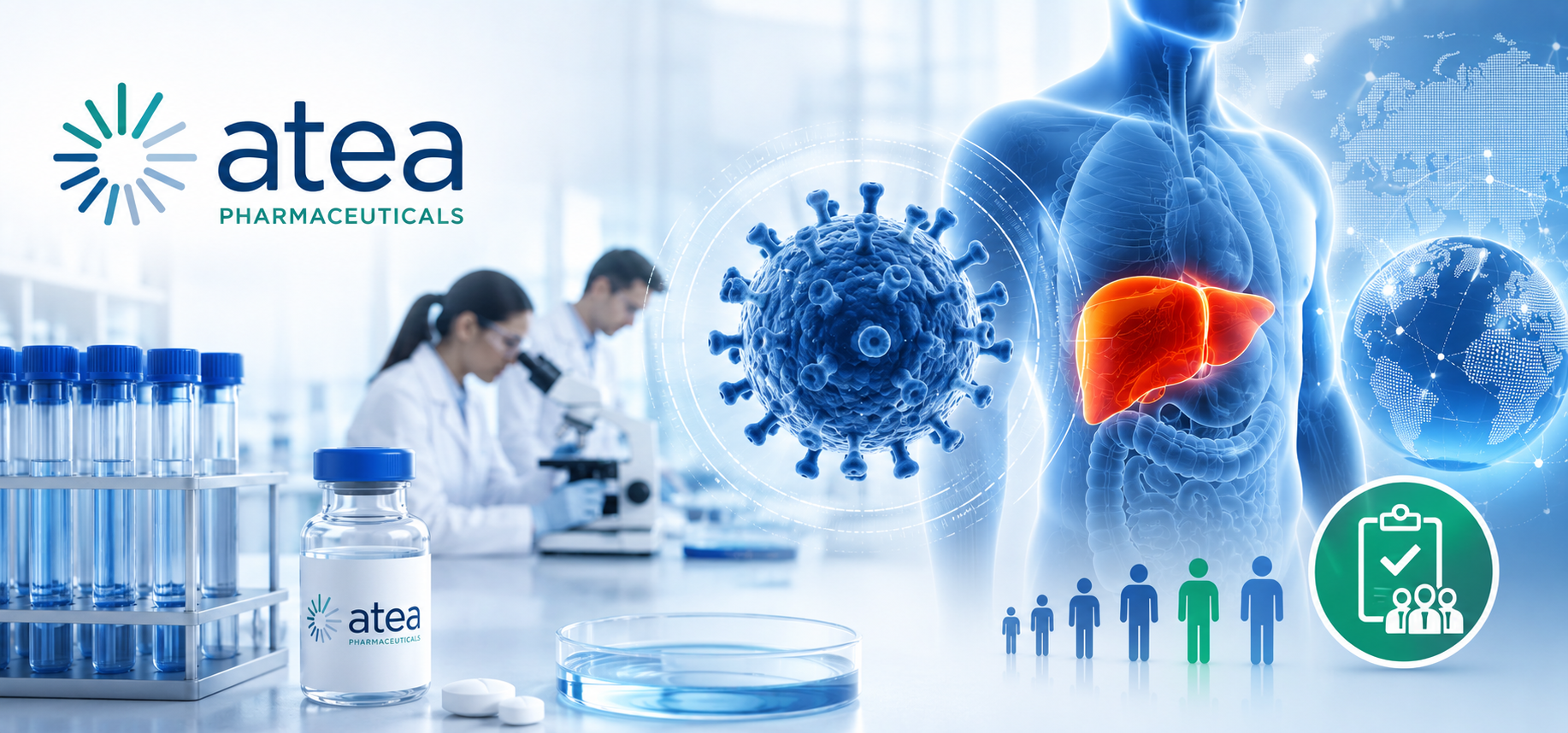 Atea Pharmaceuticals Begins First H..