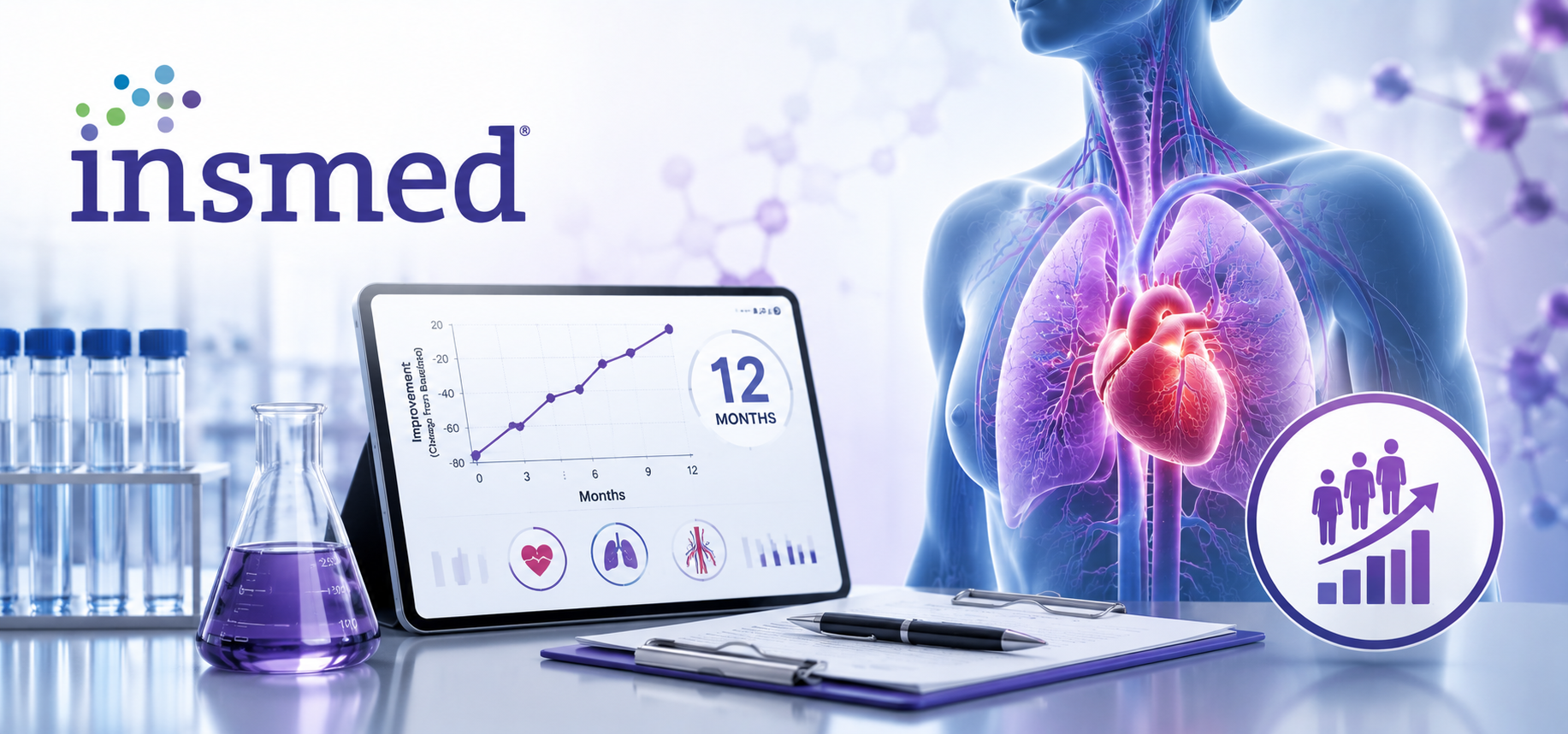 Insmed Reports Positive 12-Month TP..