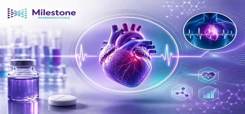 Milestone Pharmaceuticals Starts Ph..